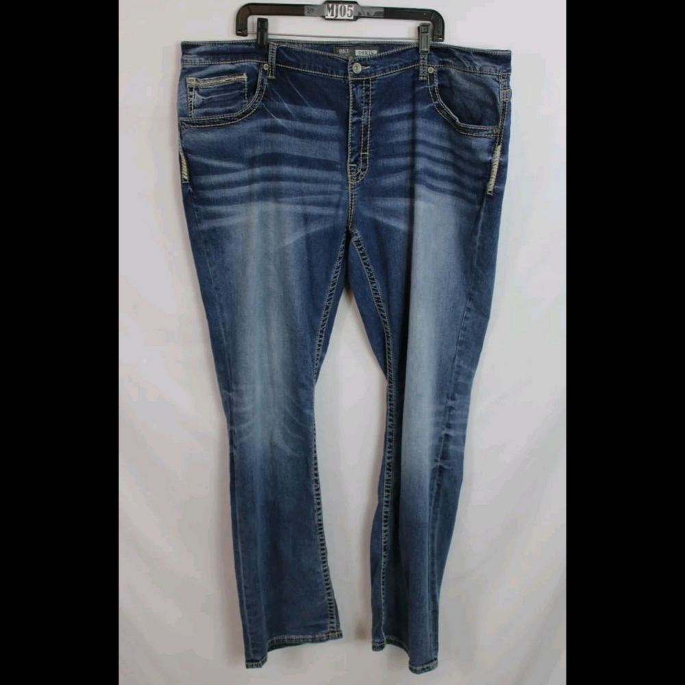 Men's Blue Faded Slim Jeans